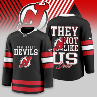 Alternative view of New Jersey Devils | Premium NHL They Not Like Us Hockey Jersey