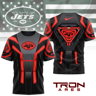 New York Jets | Premium NFL Sci-Fi Tron Ares 3D Shirt MM