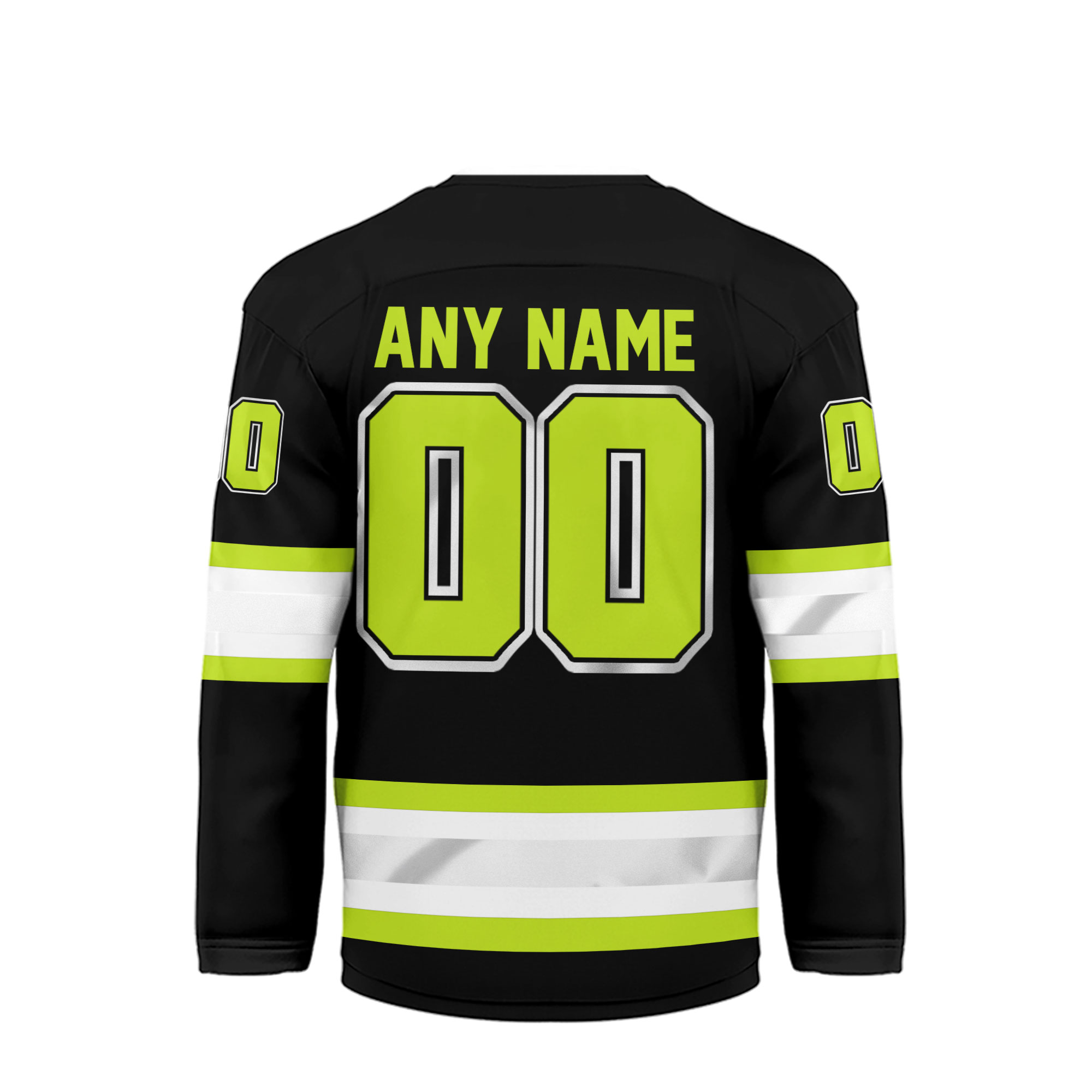 Pittsburgh Penguins | Premium NHL Hi-Vis Hockey Spirit Custom Name and Number Jersey - Image 4