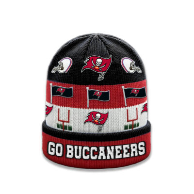 Alternative view of Tampa Bay Buccaneers | Premium NFL Game Day Fan Beanie Beanie Hat