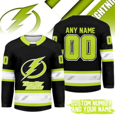 Tampa Bay Lightning | Premium NHL Hi-Vis Hockey Spirit Custom Name and Number Jersey