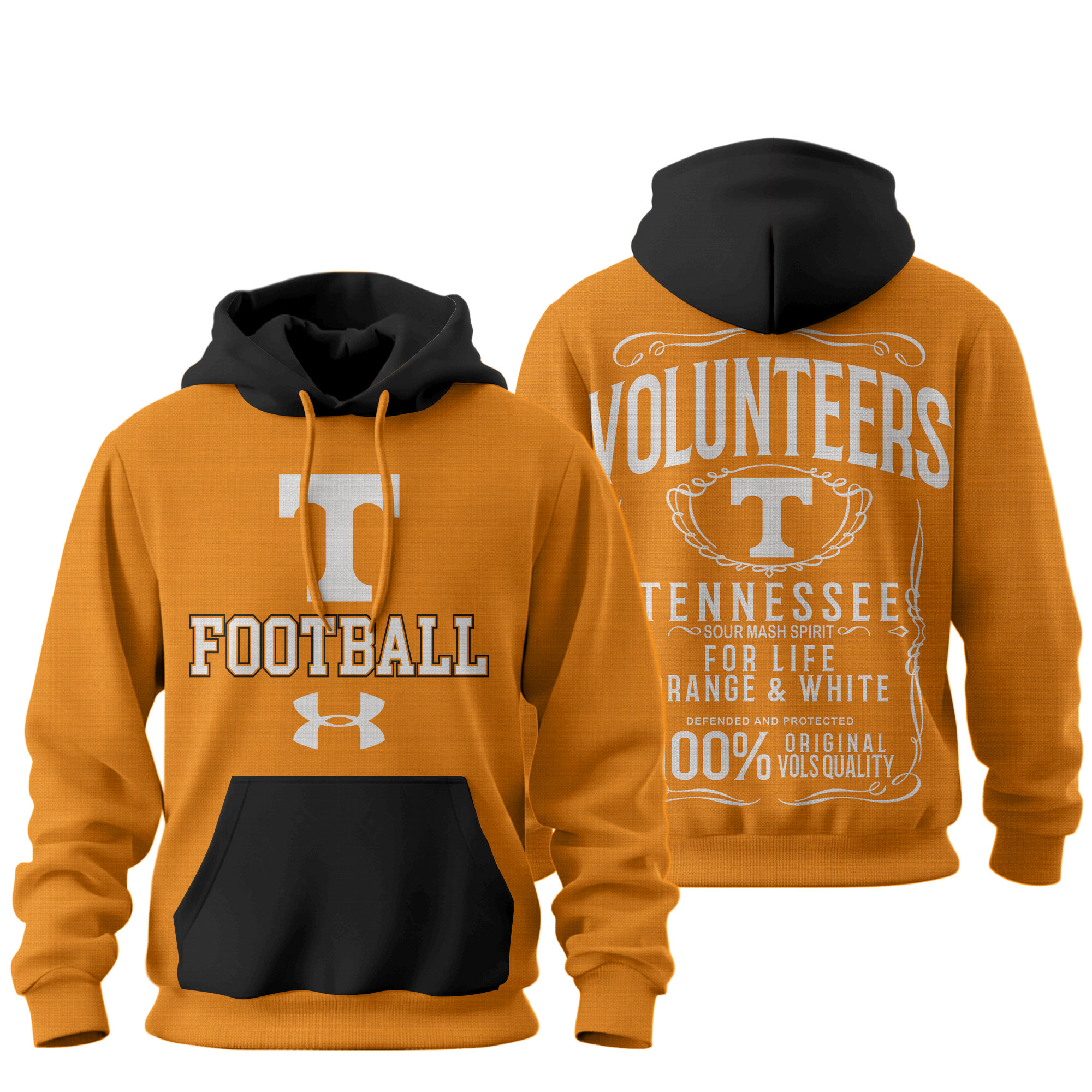 Tennessee Volunteers | Premium NCAA College Football Under Amour Hoodie - Image 2