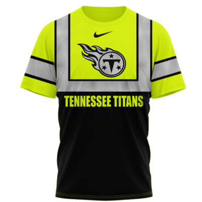Alternative view of Tennessee Titans | Premium NFL Safety Short Sleeve Workwear 3D Shirt HI