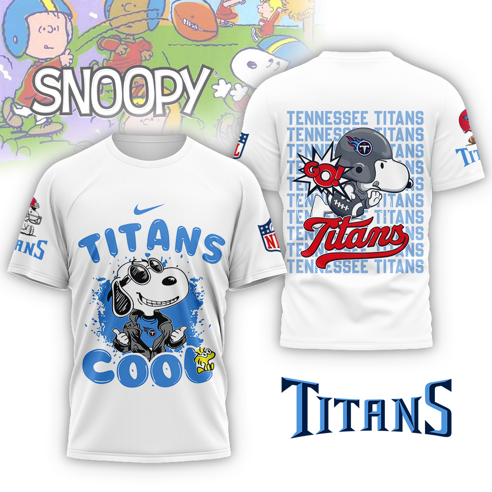 Tennessee Titans | Premium NFL Snoopy Cool Shirt NP
