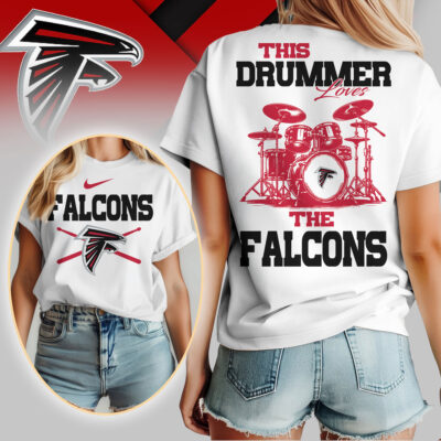 Atlanta Falcons | Premium NFL This Drummer Loves Football 3D Shirt TD